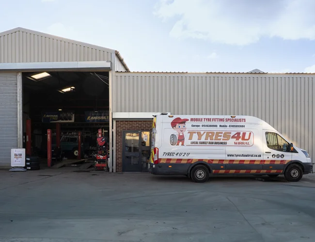 Van with garage Van with garage
